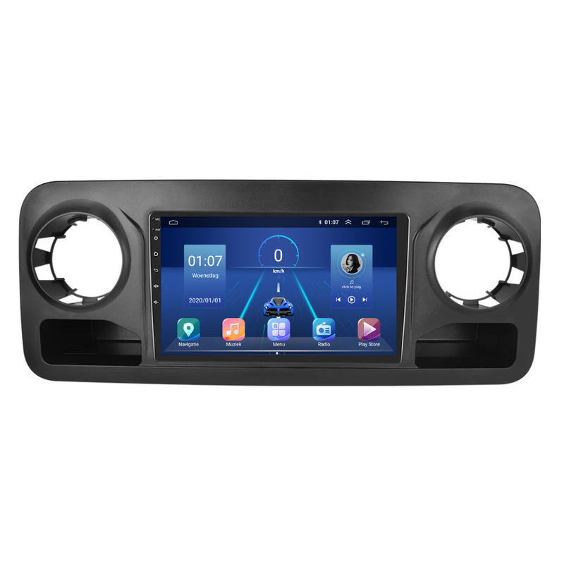 Mercedes Sprinter CarPlay & Android Auto autoradio | 2018 t/m 2023 | Android 15 | Davilon-7