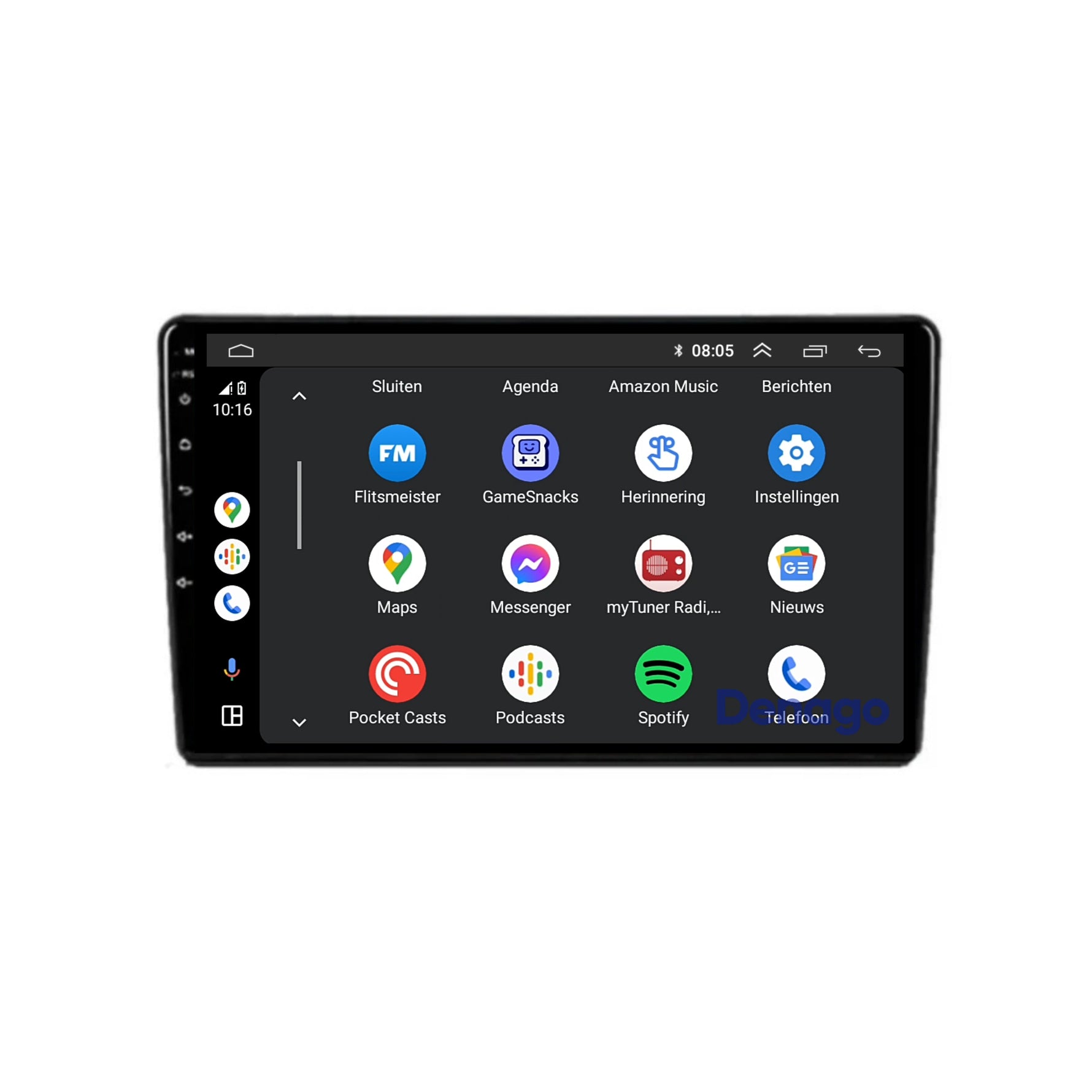 Peugeot Expert CarPlay autoradio | 2007 t/m 2016 | Denago DNG-A227 | 9 inch | Android 13 | Draadloos CarPlay & Android Auto