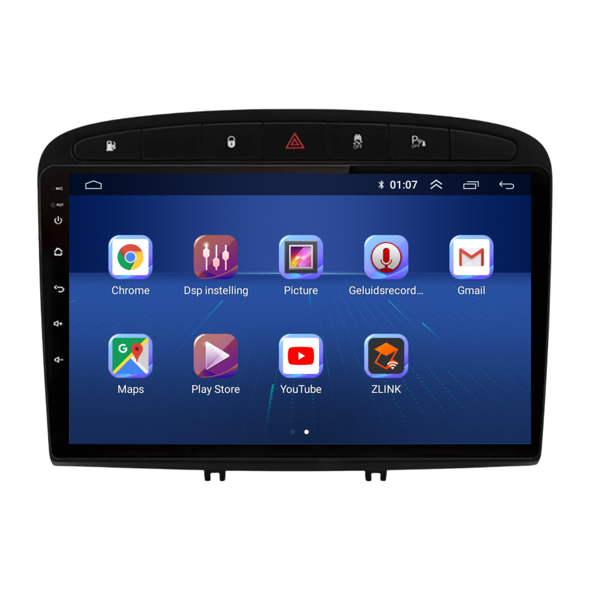 Peugeot 308 | 408 | Android 13 | Autoradio | 2007 t/m 2020 | CarPlay &  Android  Auto-3