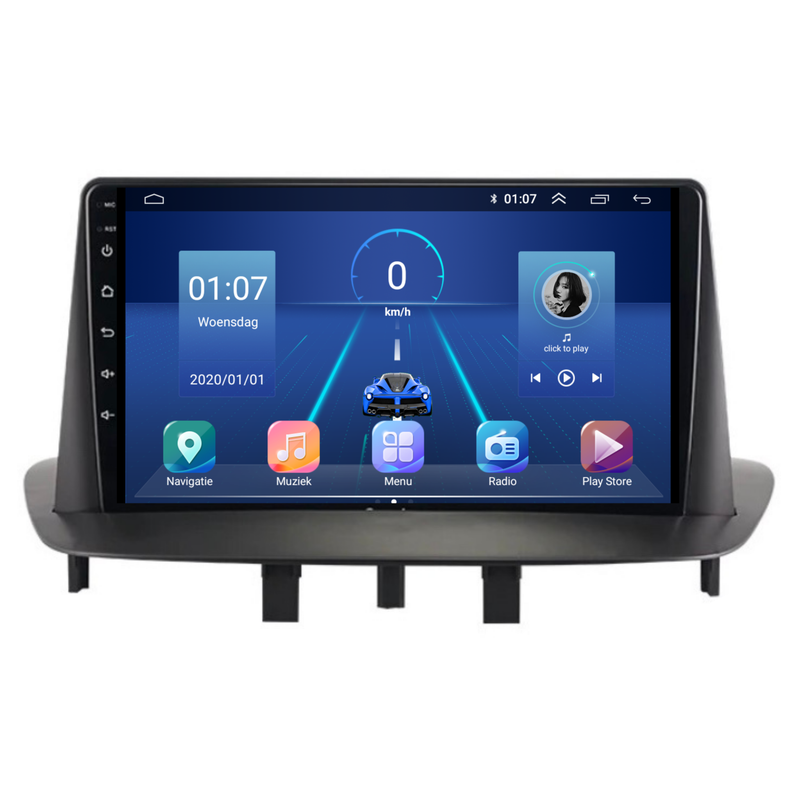 Renault Megane 3 | Fluence | Android 13 | Autoradio | 2008 t/m 2016 | Carplay & Android Auto-6