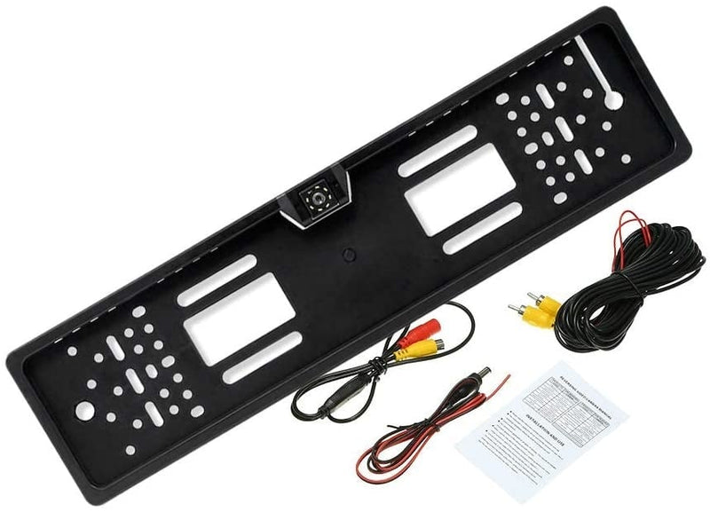 Achteruitrijcamera in kentekenplaathouder | 8 LED-3