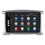 Toyota Land Cruiser 100 CarPlay autoradio | 2005 t/m 2007 | Denago DNG-A310 | 10 inch | Android 13 | Draadloos CarPlay & Android Auto | Grijs frame
