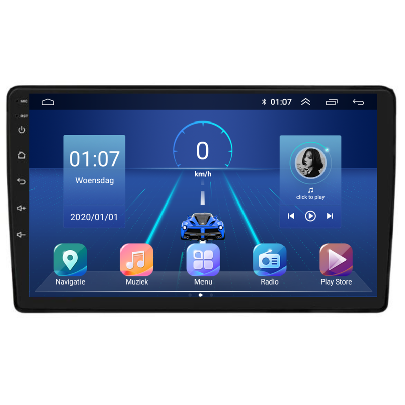 Audi A4  | Seat Exeo | Android 13 Autoradio |  2000 t/m 2013 | Android Auto & Carplay-6