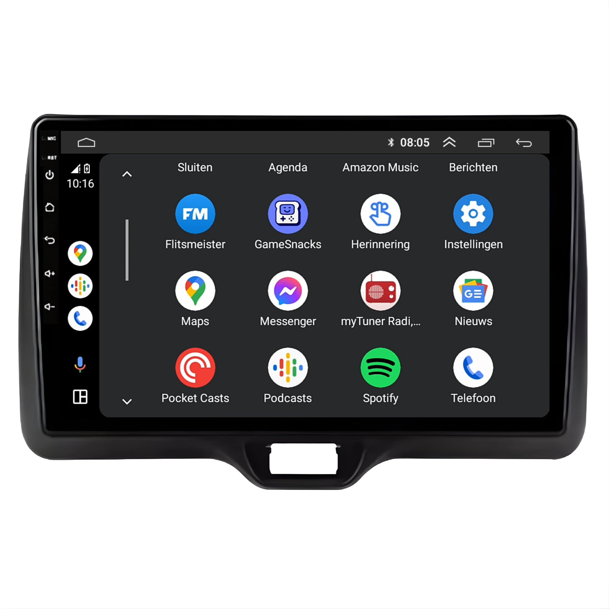 Toyota Yaris CarPlay & Android Auto autoradio | 2020 t/m 2022 | Android 15 | Davilon-5