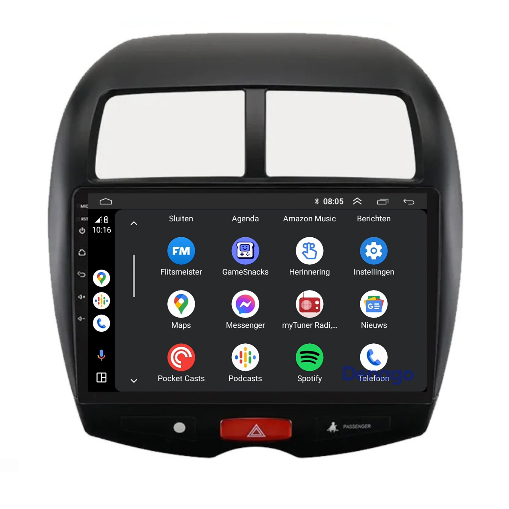 Citroën C4 Android 13 autoradio CarPlay Android Auto 2012-2014