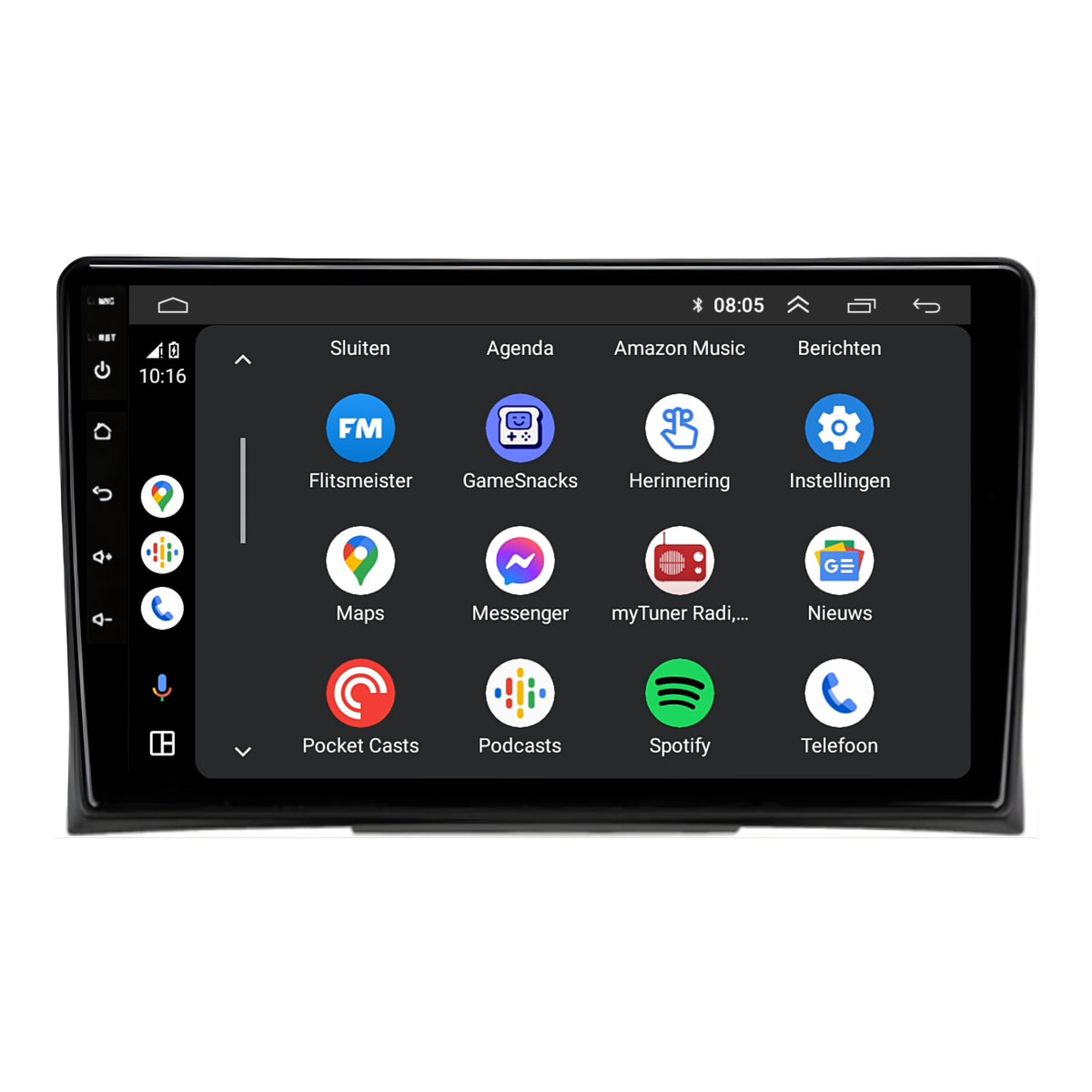 Volkswagen T5 Multivan | Android 13 | Autoradio | 2004 t/m 2014 | CarPlay & Android Auto-5