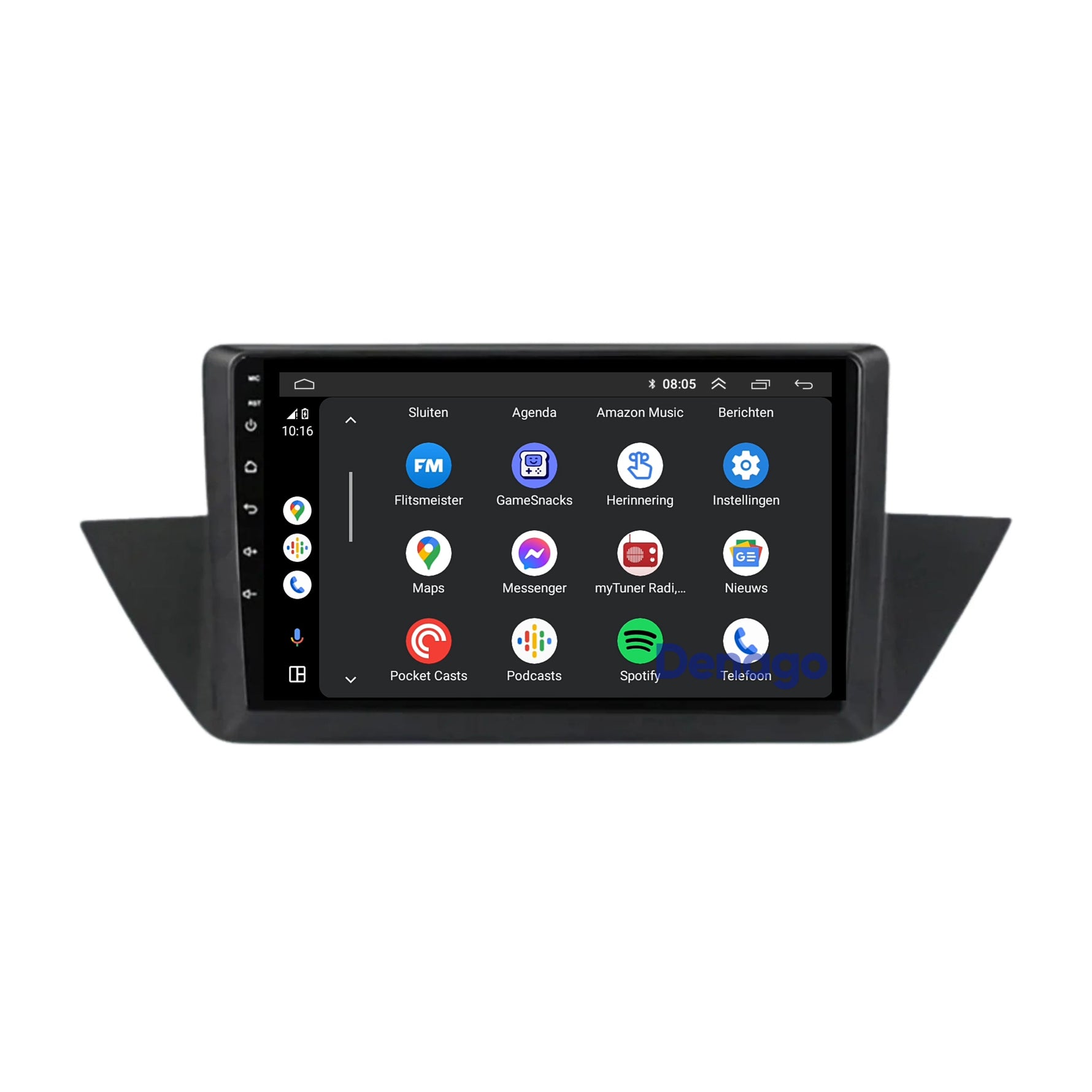 BMW X1 E84 CarPlay autoradio | 2010 t/m 2015 | Denago DNG-A195 | 9 inch | Android 13 | Draadloos CarPlay & Android Auto
