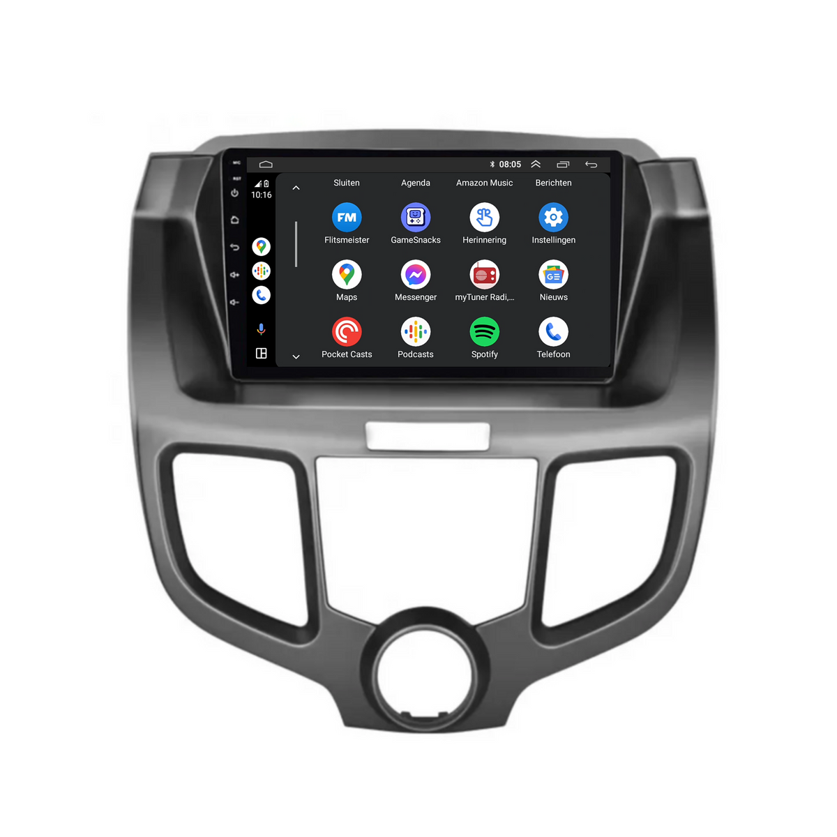 Honda Odyssey | 2004 t/m 2008 | Android 13 | Draadloos Apple Carplay & Android auto-2