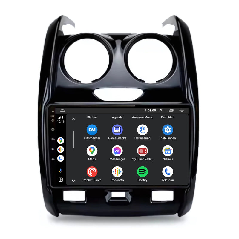 Dacia Duster Android 13 autoradio CarPlay Android Auto 2013-2017-5
