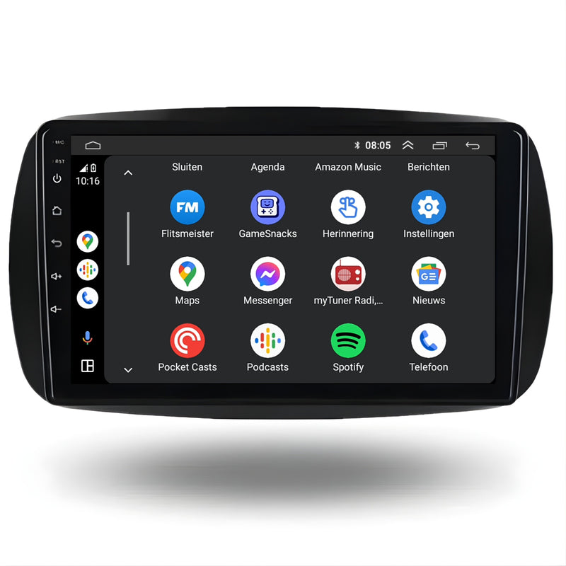 Autoradio CarPlay & Android Auto per Smart Fortwo / Forfour | dal 2015 al 2019 | Android 13 | Davilon-3