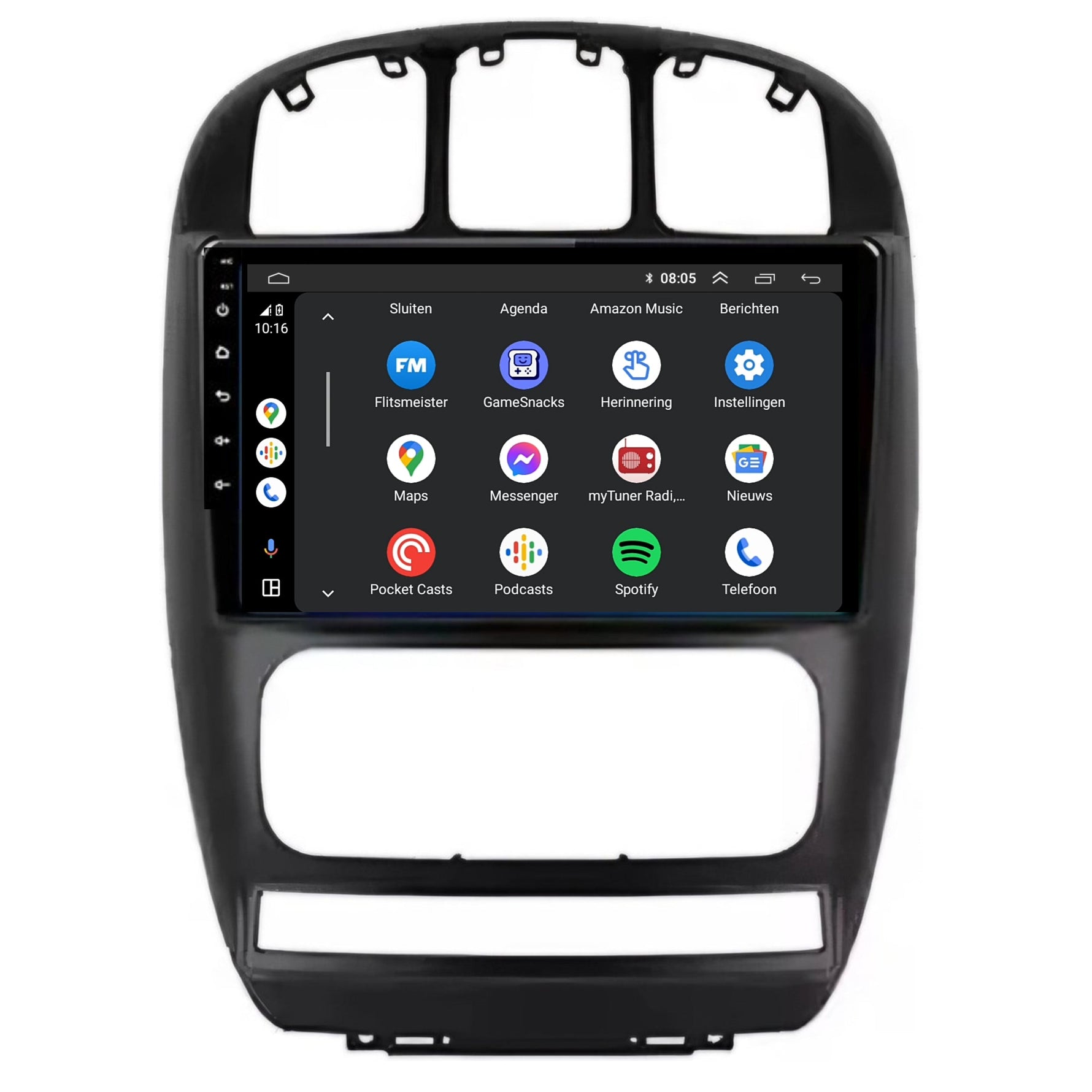 Chrysler Voyager & Dodge Grand Caravan | Android 13 | Autoradio | 2000 t/m 2012 | CarPlay & Android Auto
