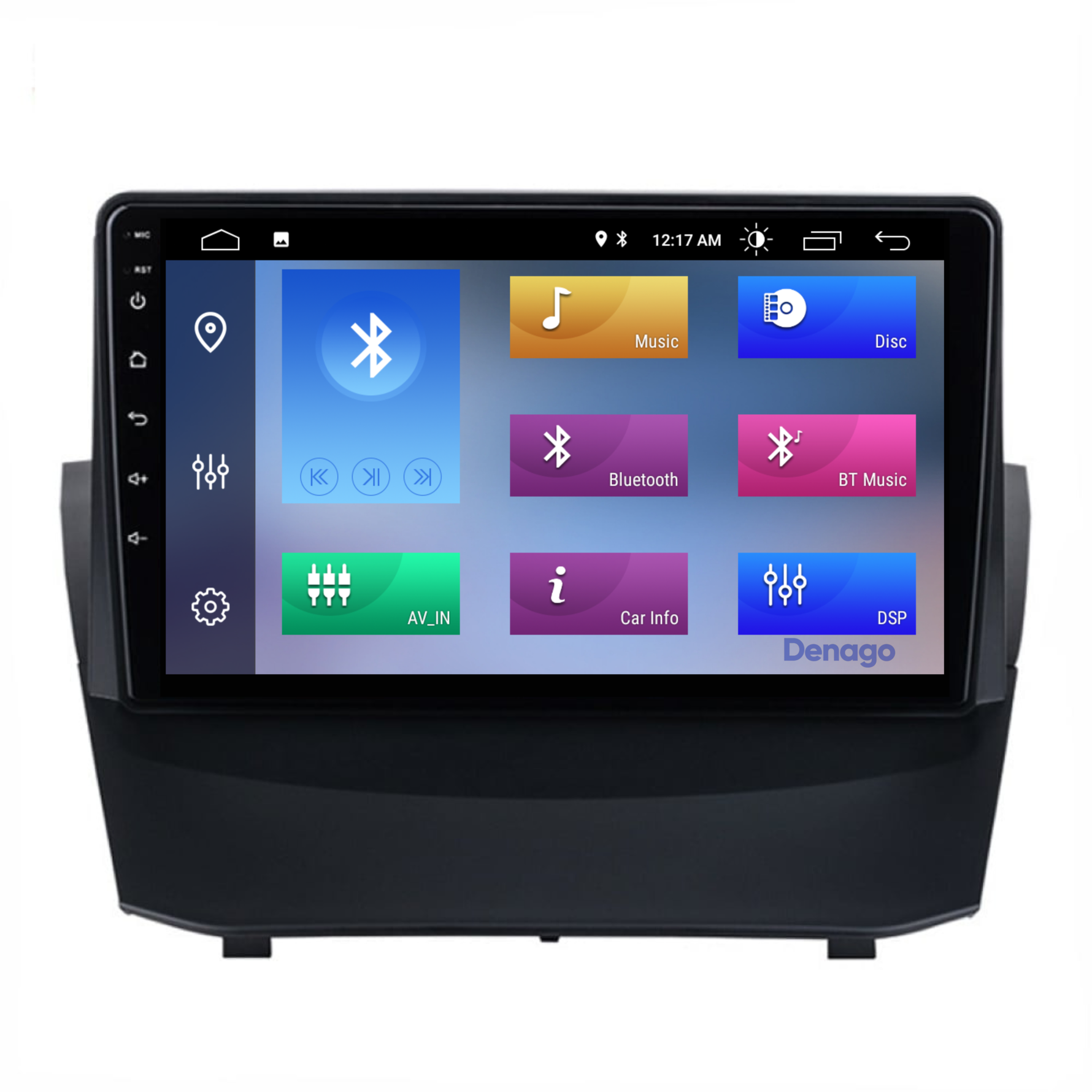 Ford Fiesta CarPlay autoradio | 2013 t/m 2017 | Denago DNG-A06 | 9 inch | Android 13 | Draadloos CarPlay & Android Auto
