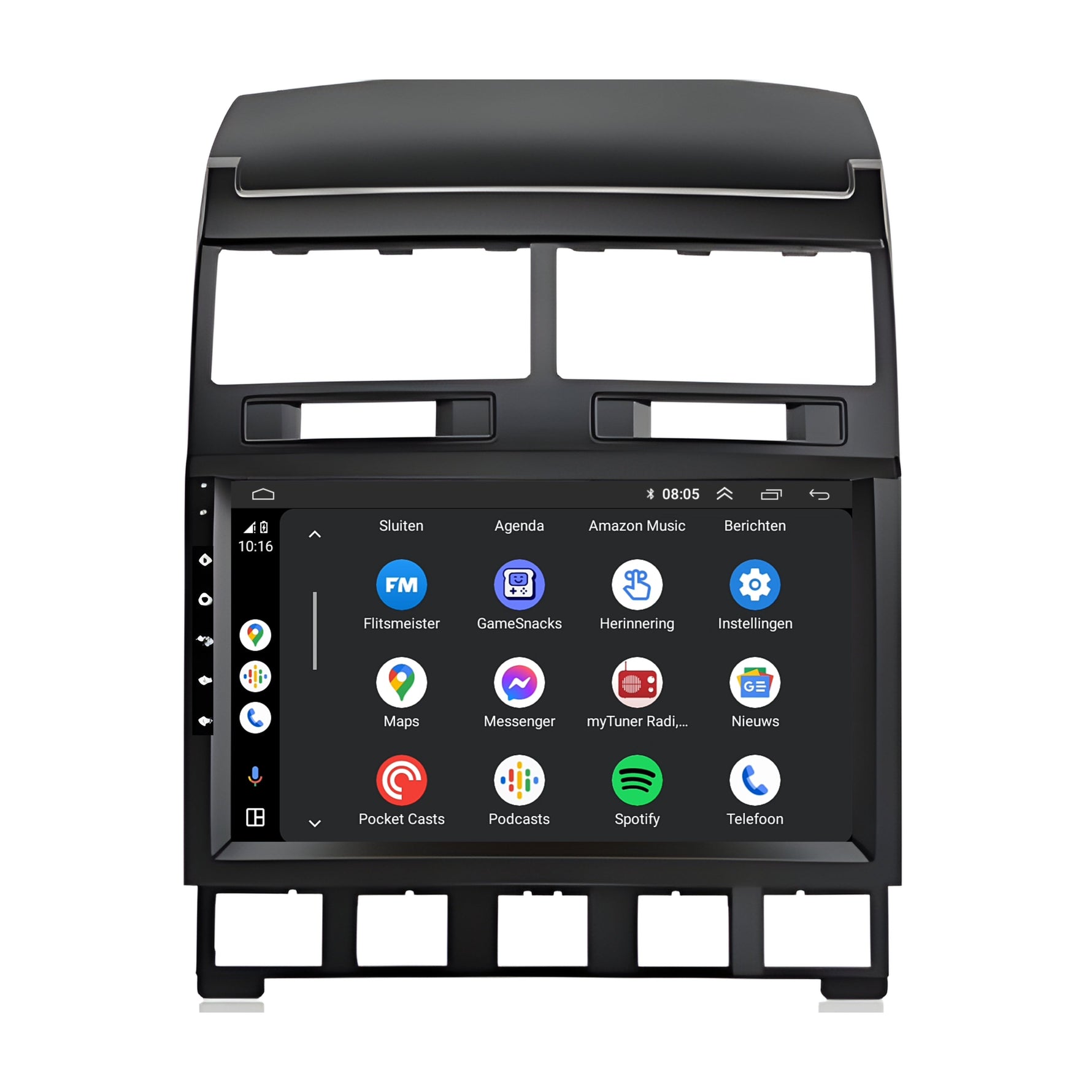 Volkswagen Touareg | Android 13 | Autoradio | 2002 t/m 2010 | CarPlay & Android Auto