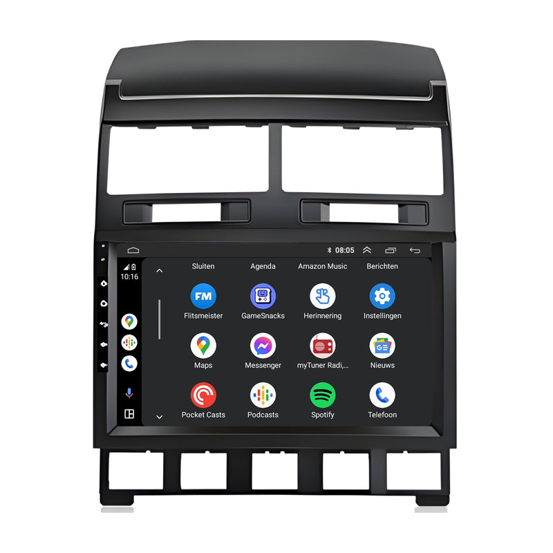 Volkswagen Touareg | Android 13 | Autoradio | 2002 t/m 2010 | CarPlay & Android Auto-5