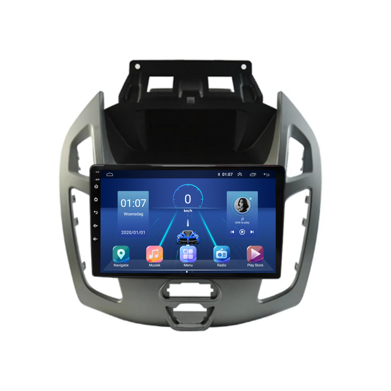 Ford Transit Tourneo Connect CarPlay & Android Auto autoradio | 2013 t/m 2018 | Android 15 | Davilon | Grijs-2