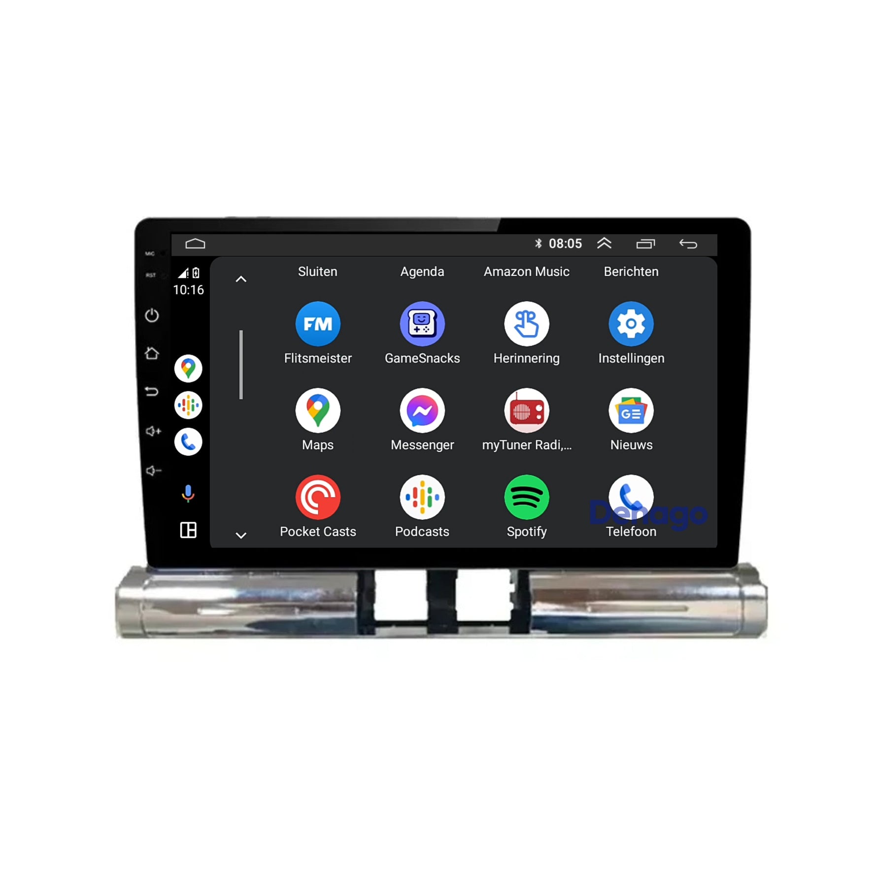 Citroën C3 CarPlay autoradio | 2018 t/m 2024 | Denago DNG-A303 | 9 inch | Android 13 | Draadloos CarPlay & Android Auto | Low model