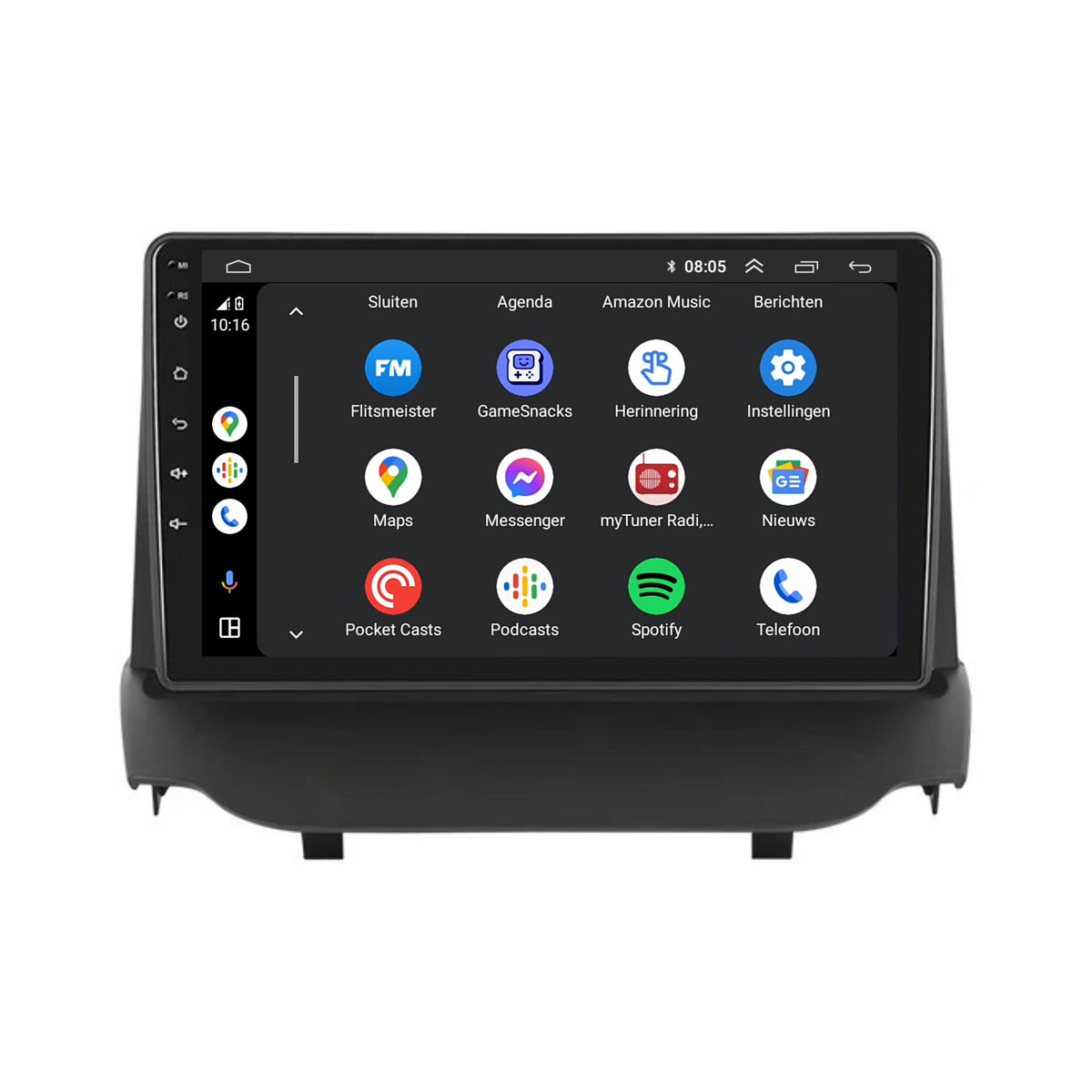 Ford EcoSport | Android 13 | Autoradio | 2014 t/m 2017 | CarPlay & Android Auto-5