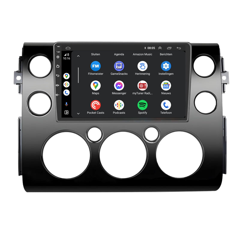 Toyota Fj Cruiser Android Autoradio | 2006 t/m 2017 | CarPlay & Android auto-5