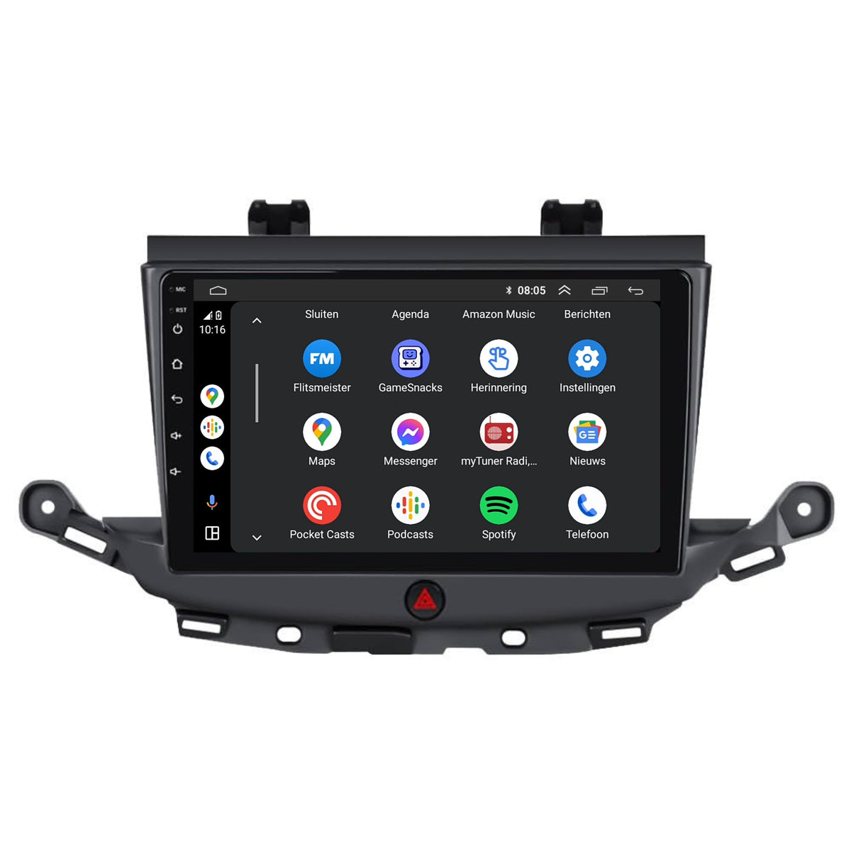Opel Astra K | Android 13 | Autoradio | 2015 t/m 2021 | CarPlay & Android Auto-2