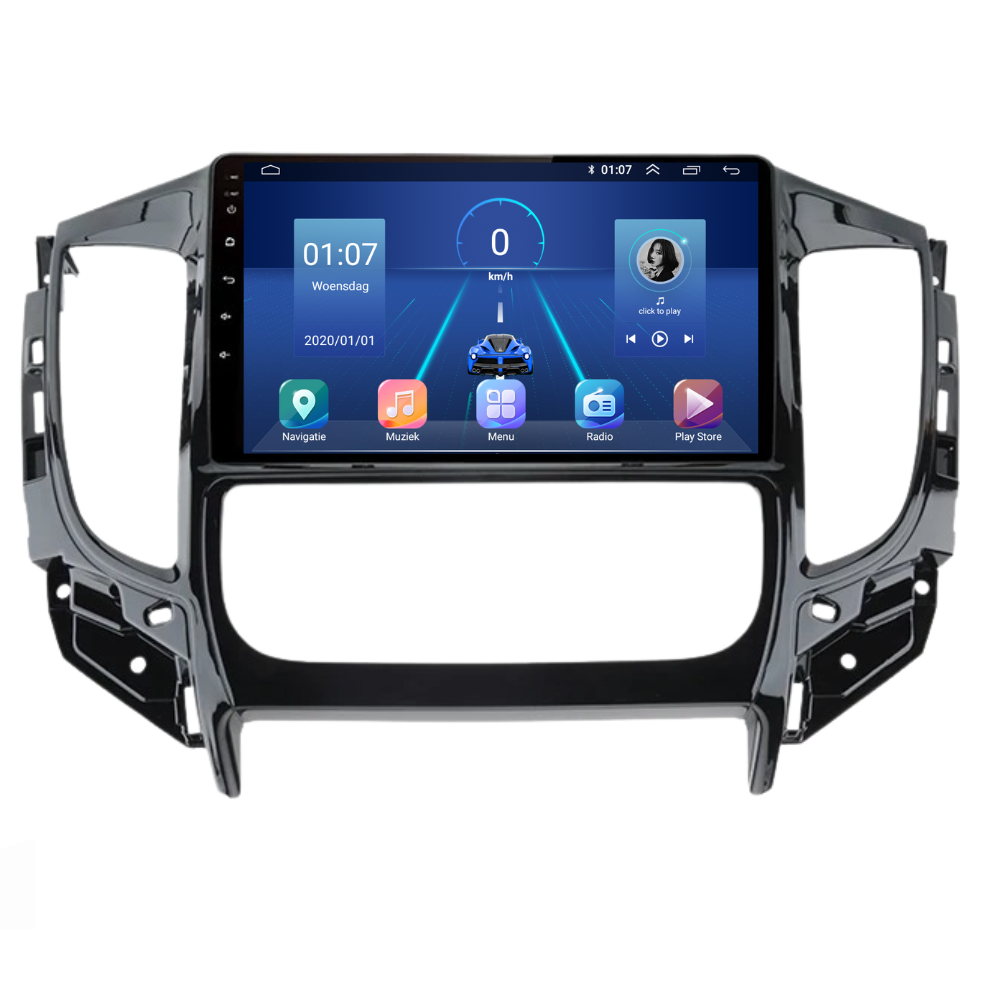 Mitsubishi Triton | Android 13 | Autoradio | 2015 t/m 2022 | Carplay & Android Auto-5