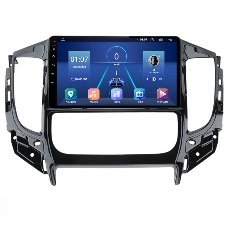 Mitsubishi Triton | Android 13 | Autoradio | 2015 t/m 2022 | Carplay & Android Auto-5