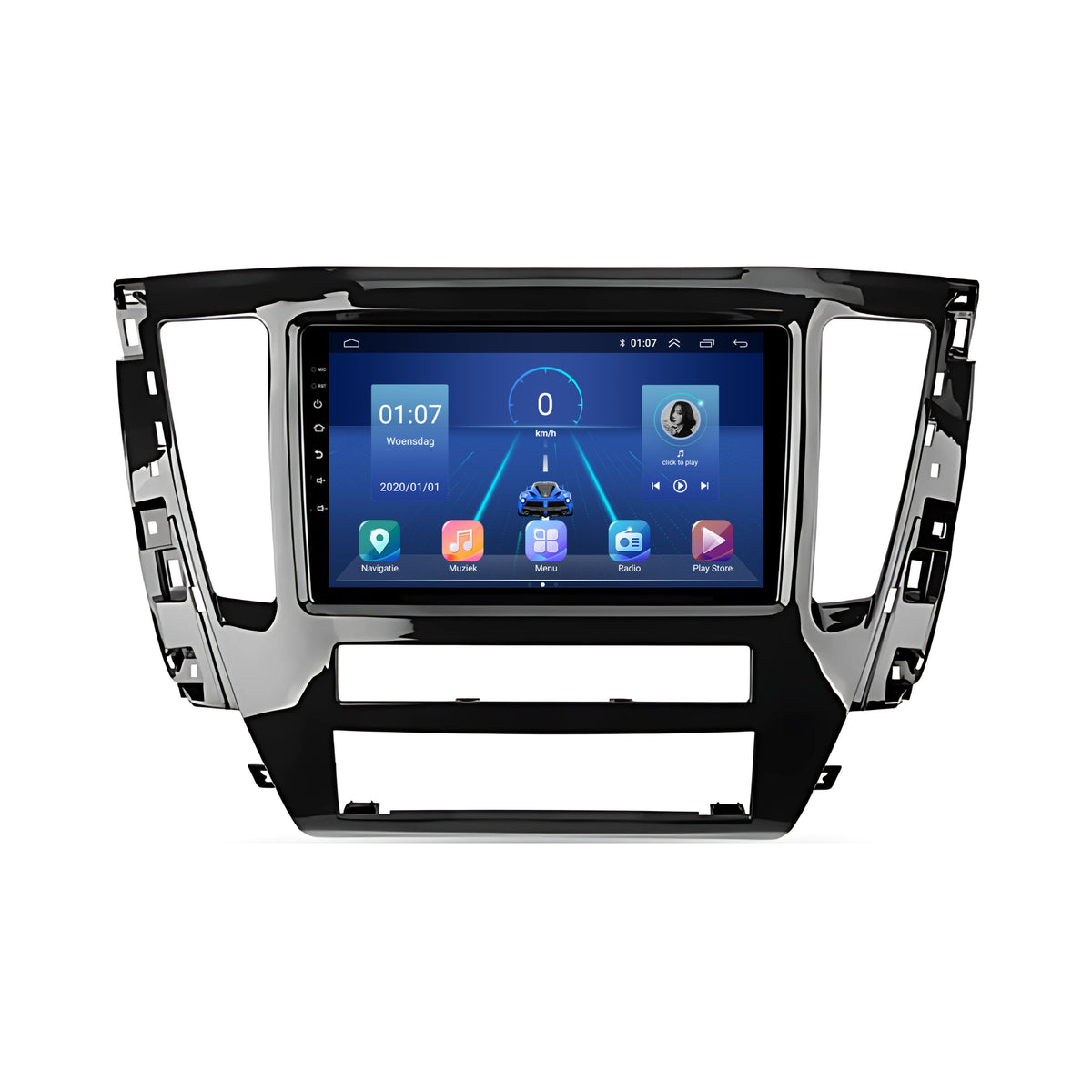 Mitsubishi Pajero Sport 3 Facelift | Android 13 | Autoradio | 2019 t/m 2025 | CarPlay  & Android Auto-2