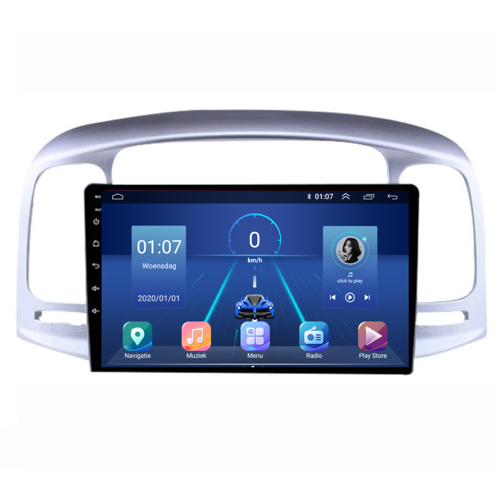 Hyundai Accent | Android 13 | Autoradio | 2007 t/m 2011 | Carplay & Android Auto-5