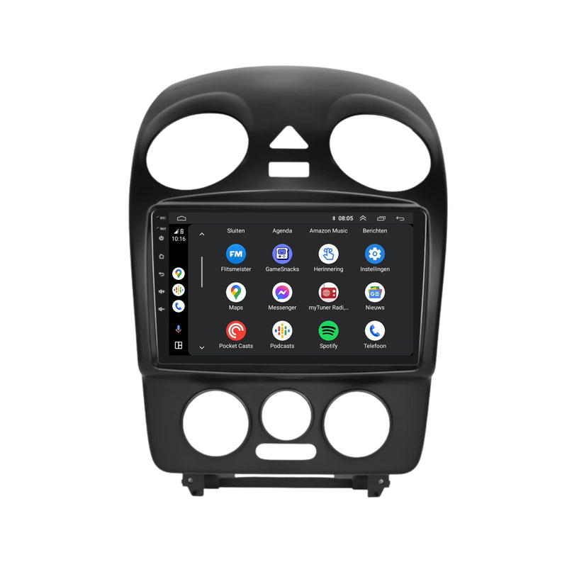 Volkswagen Beetle | Android 13 | Autoradio | 2004 t/m 2010 | CarPlay & Android Auto-5