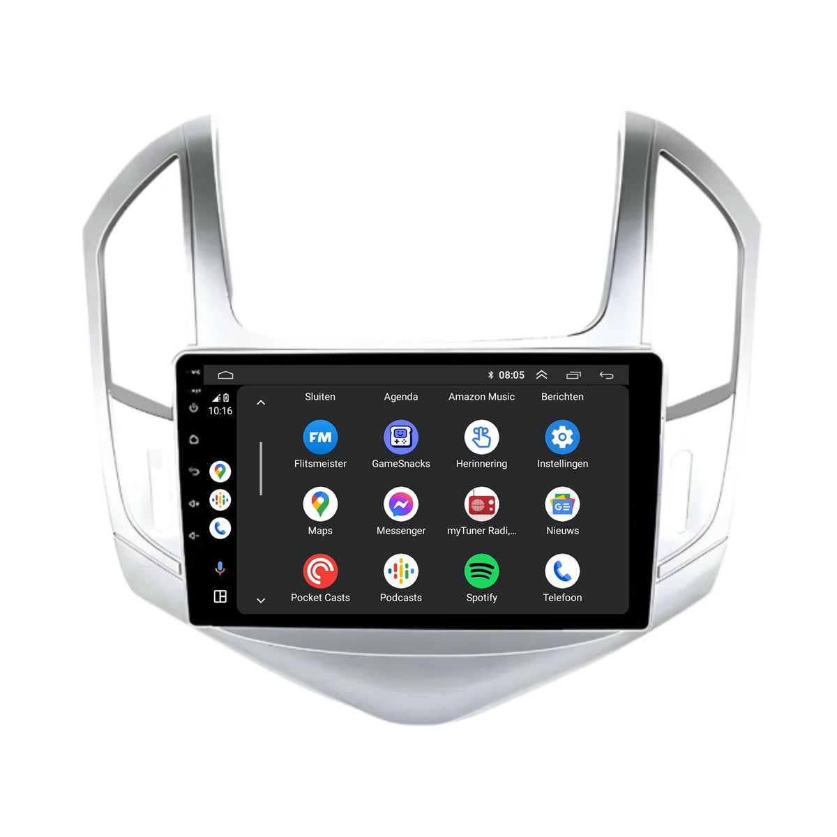 Chevrolet Cruze | Android 13 | Autoradio | 2012 t/m 2014 | CarPlay & Android Auto-5
