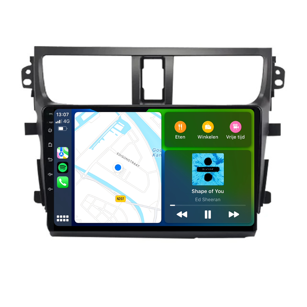 Suzuki Celerio | Android 13 | Autoradio | 2015 t/m 2020 | CarPlay & Android Auto-2