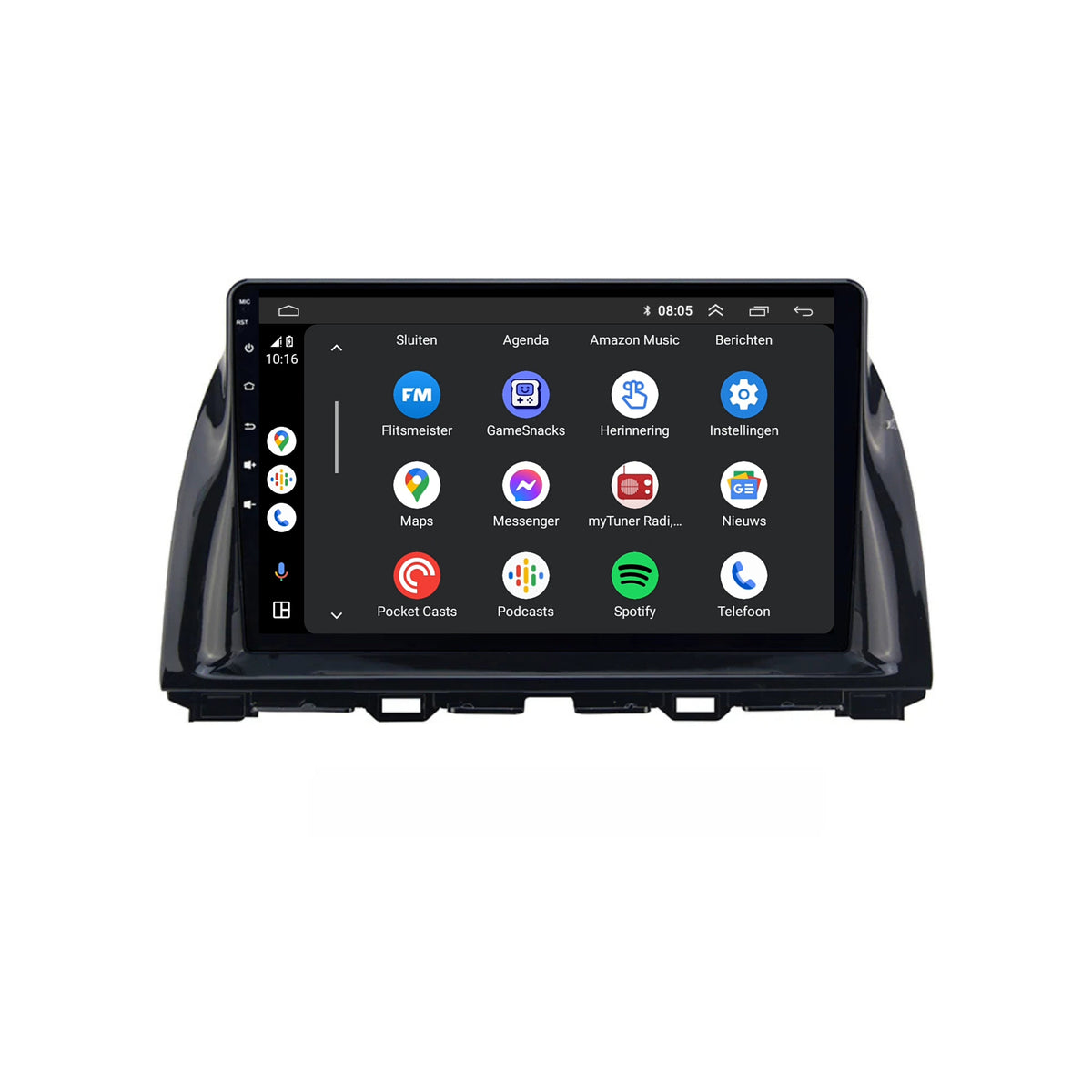 Mazda CX-5 CarPlay & Android Auto autoradio | 2012 t/m 2016 | Android 15 | Davilon | 10 inch-5
