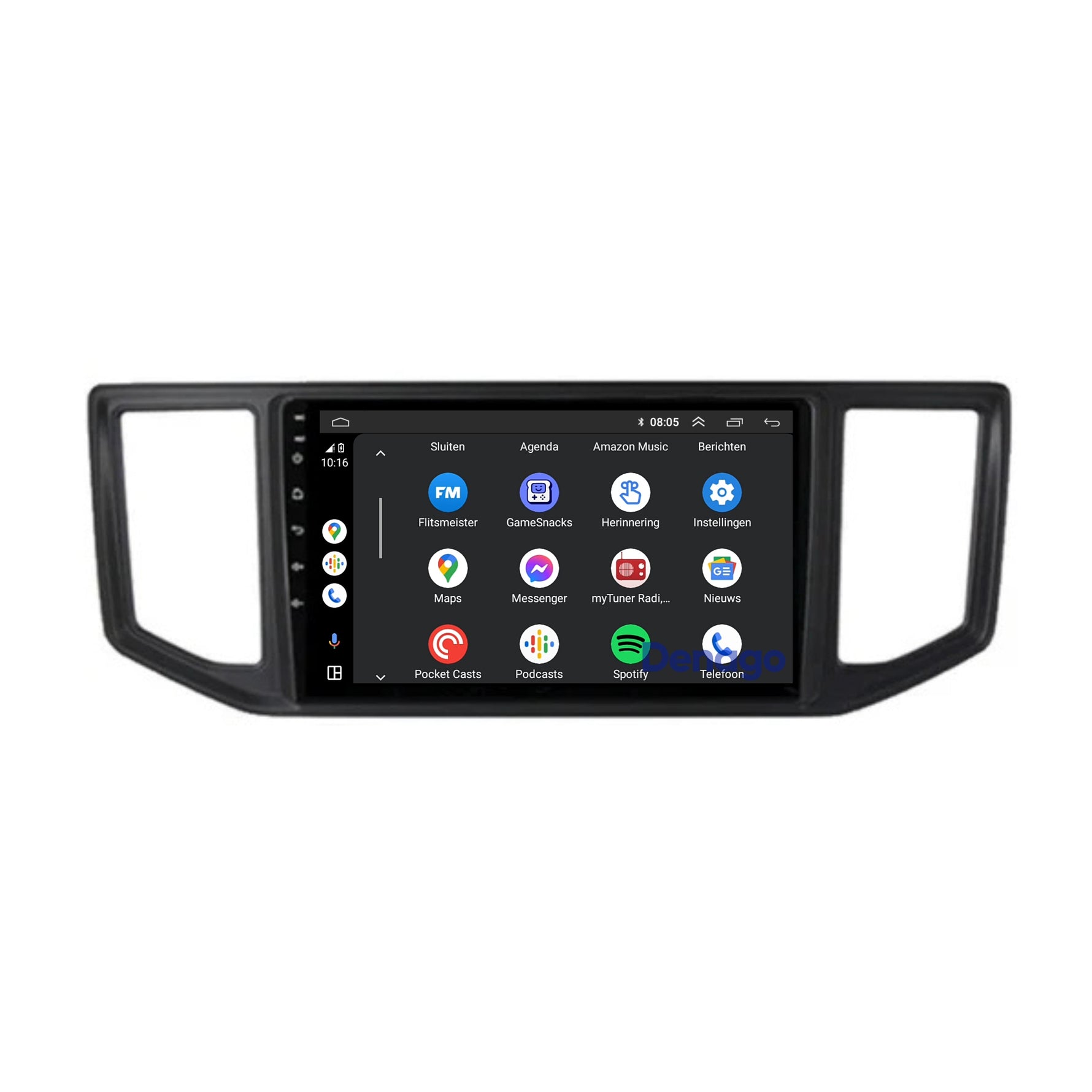 Volkswagen Crafter CarPlay autoradio | 2017 t/m 2024 | Denago DNG-A207 | 9 inch | Android 13 | Draadloos CarPlay & Android Auto