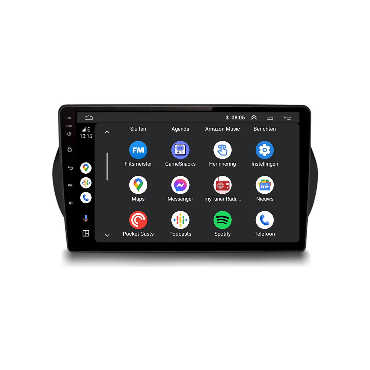 Peugeot Bipper | Android 13 | Autoradio | 2008 t/m 2019 | CarPlay & Android Auto-5
