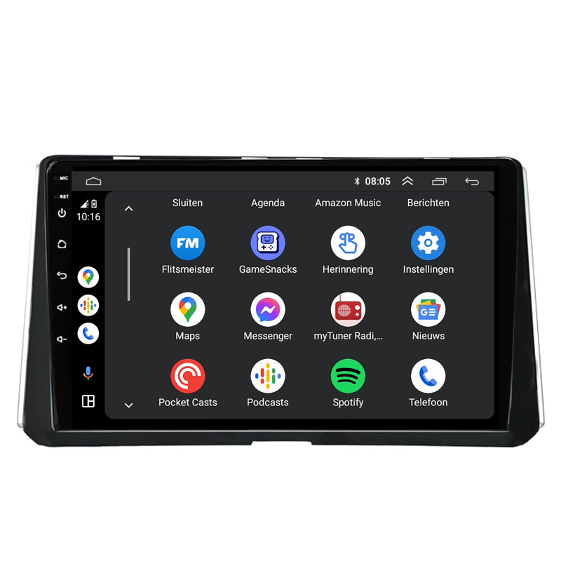 Toyota Corolla | Android 13 | Autoradio | 2018 t/m 2020 | CarPlay & Android Auto-5