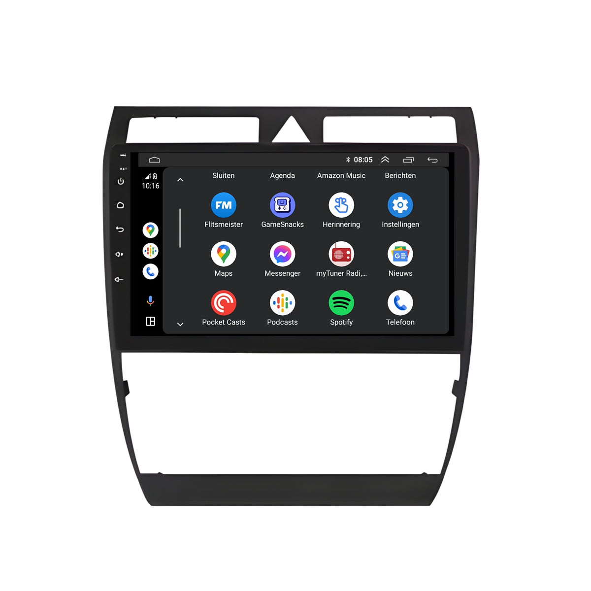 Audi A6 / S6 / RS6 / Allroad CarPlay & Android Auto car radio | 1999 to 2004 | Android 13 | Davilon-3