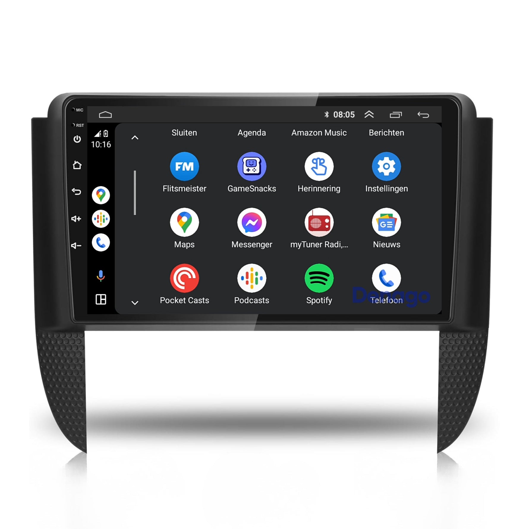 Chevrolet Kaleos CarPlay autoradio | 2004 t/m 2010 | Denago DNG-A346 | 9 inch | Android 13 | Draadloos CarPlay & Android Auto