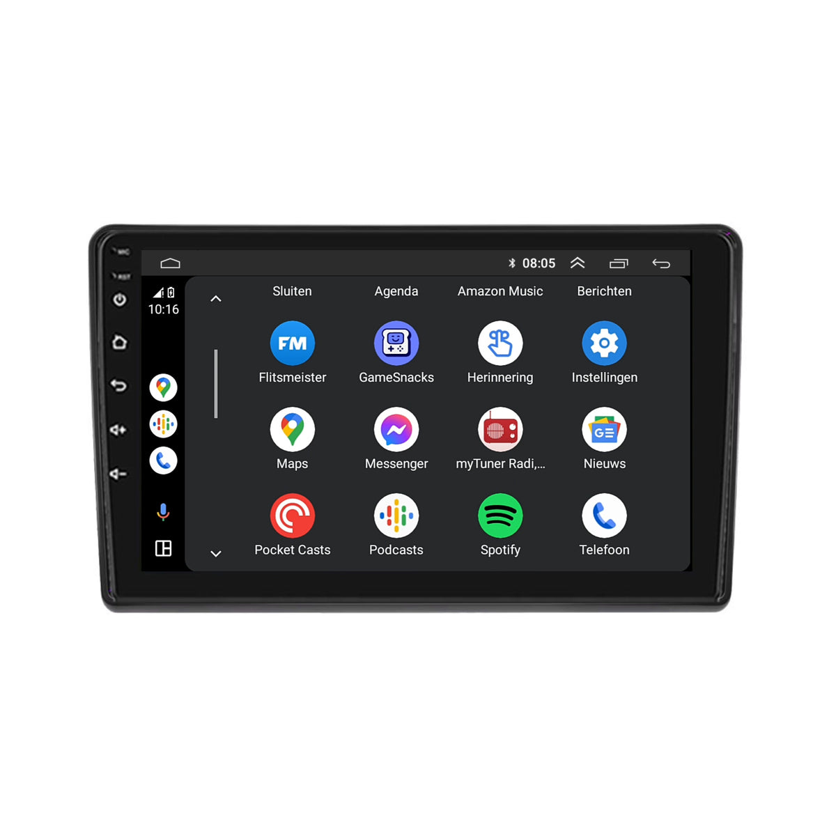Citroën C3 | Android 13 | Autoradio | 2002 t/m 2010 | Carplay & Android Auto-2