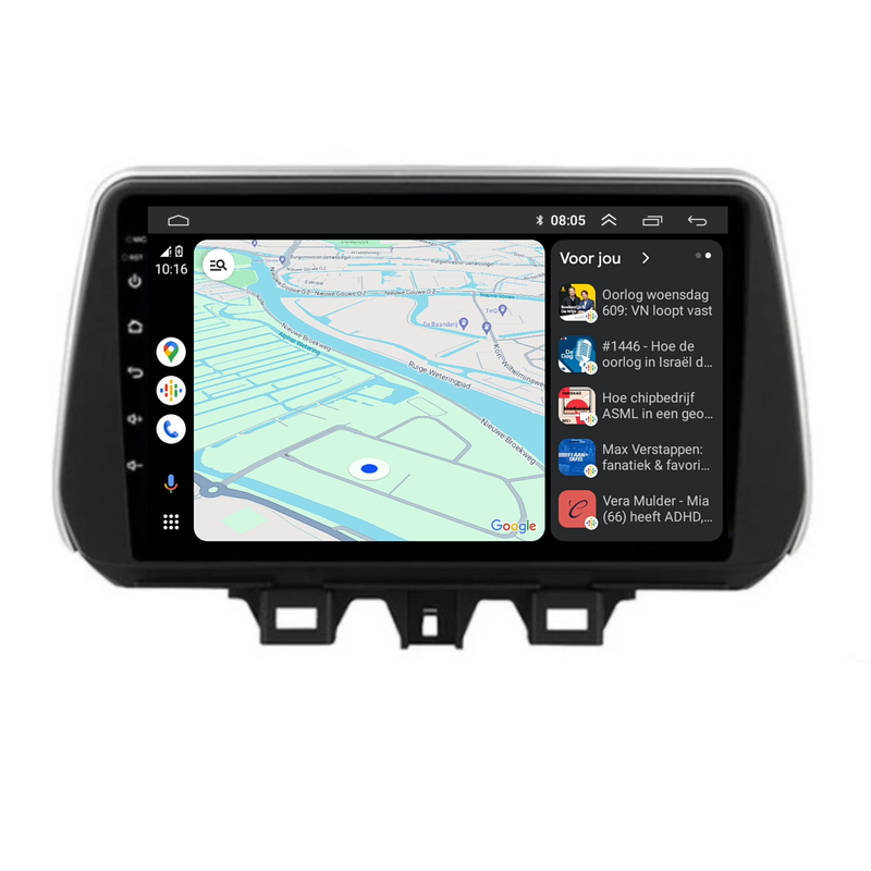 Hyundai Tucson CarPlay & Android Auto autoradio | 2018 t/m 2019 | Android 15 | Davilon-7
