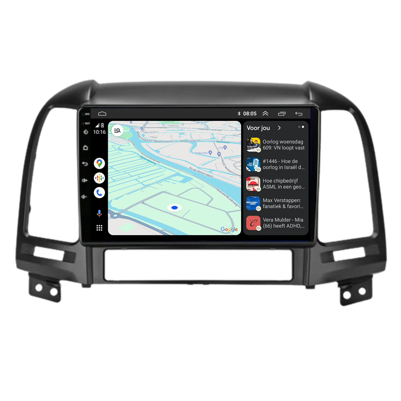 Hyundai Santa Fe | Android 13 | Autoradio | 2006 t/m 2011 | Carplay & Android Auto-3