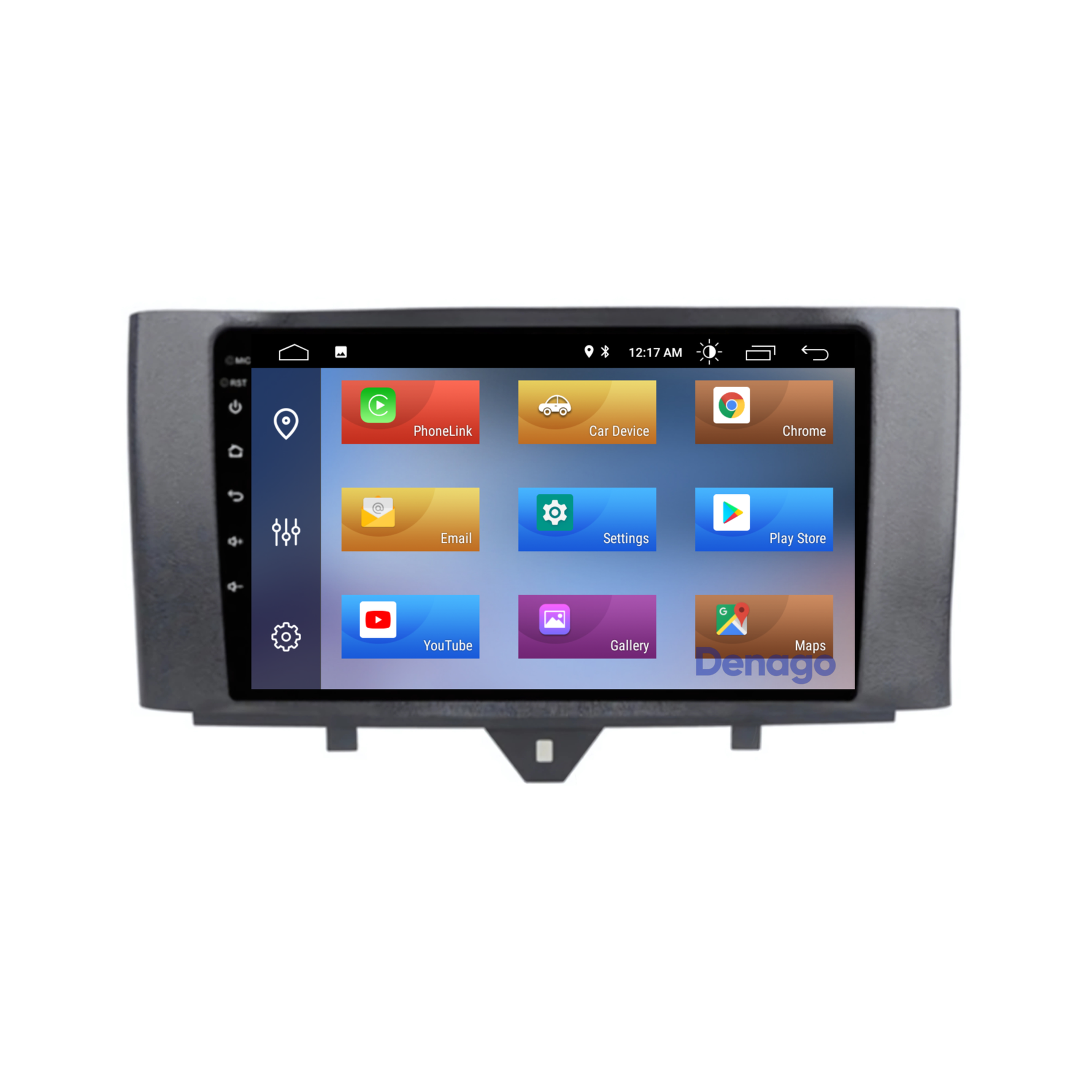 Smart Fortwo CarPlay autoradio | 2011 t/m 2015 | Denago DNG-A46 | 9 inch | Android 13 | Draadloos CarPlay & Android Auto