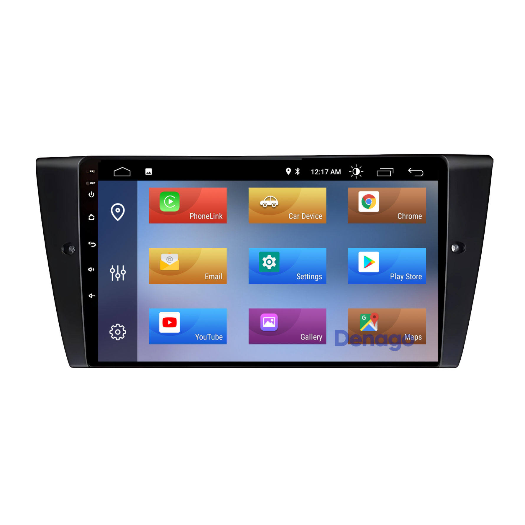 BMW 3 Serie CarPlay autoradio | 2005–2013 | Denago DNG-A72 | 9 inch | Android 13 | Draadloos CarPlay & Android Auto