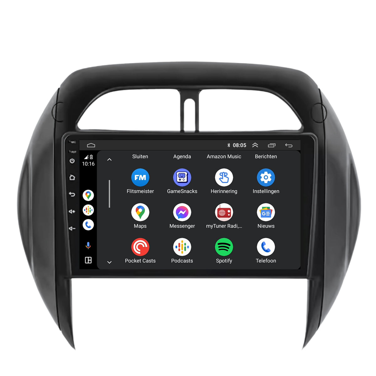 Toyota RAV4 | Android 13 | Autoradio | 2004 t/m 2006 | Carplay & Android Auto-5