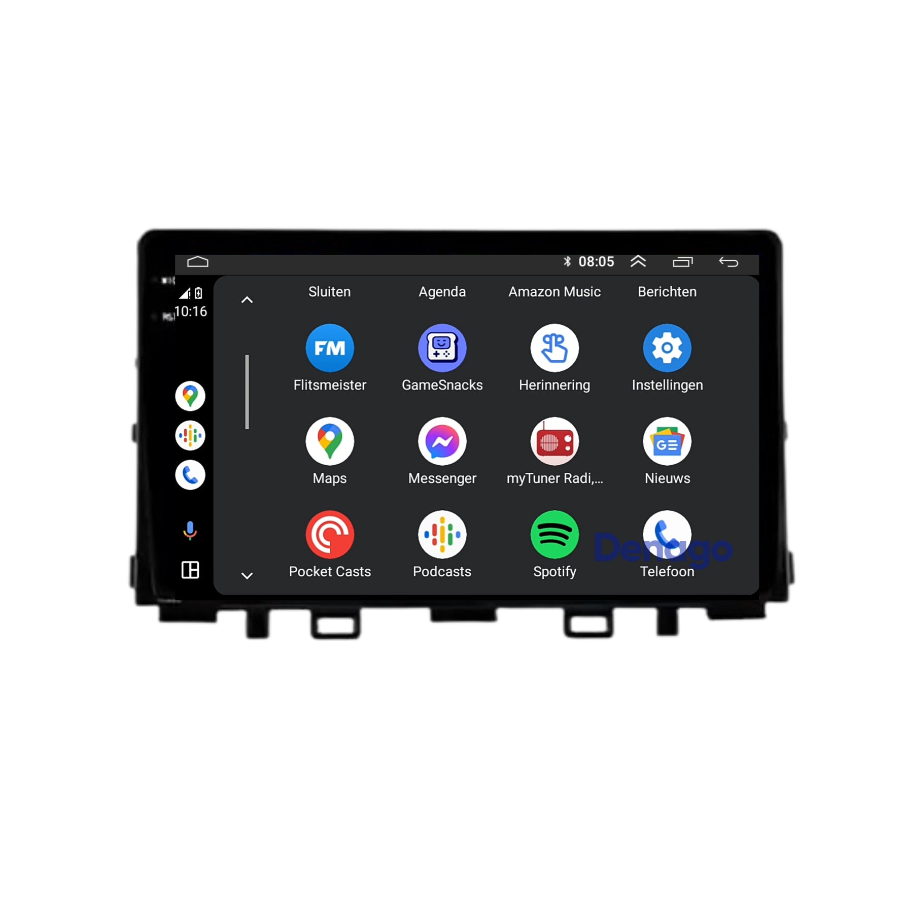 Kia Rio CarPlay autoradio | 2017 t/m 2020 | Denago DNG-A292 | 9 inch | Android 13 | Draadloos CarPlay & Android Auto