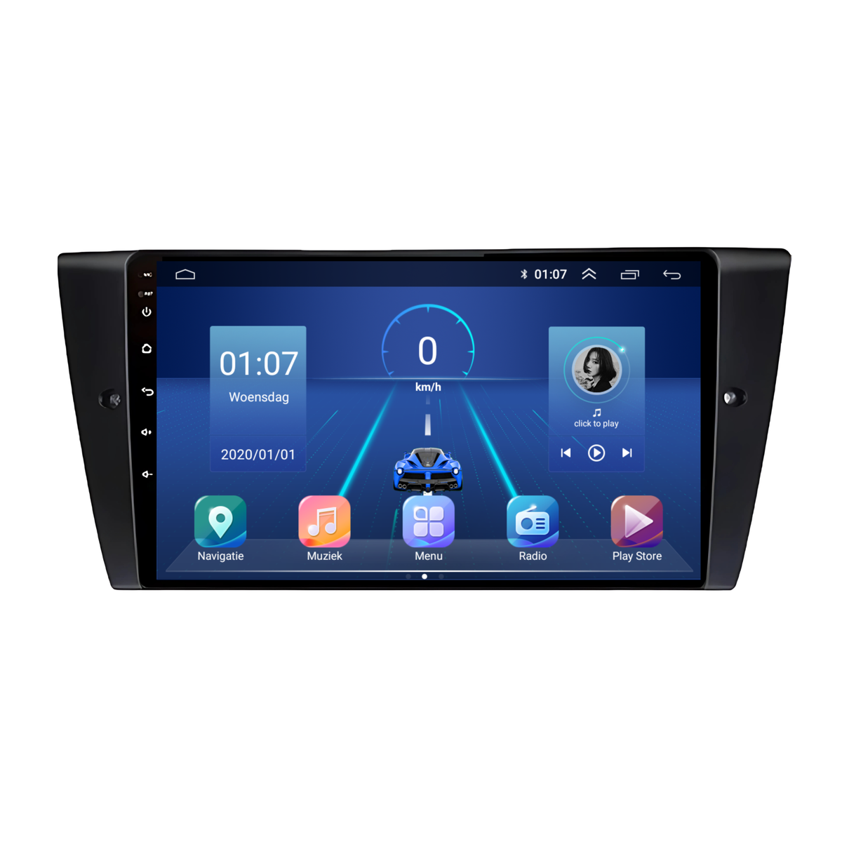 BMW 3 Serie | E90 | E91 | E92 | E93  | Android 13 | Autoradio | Carplay & Android Auto-3