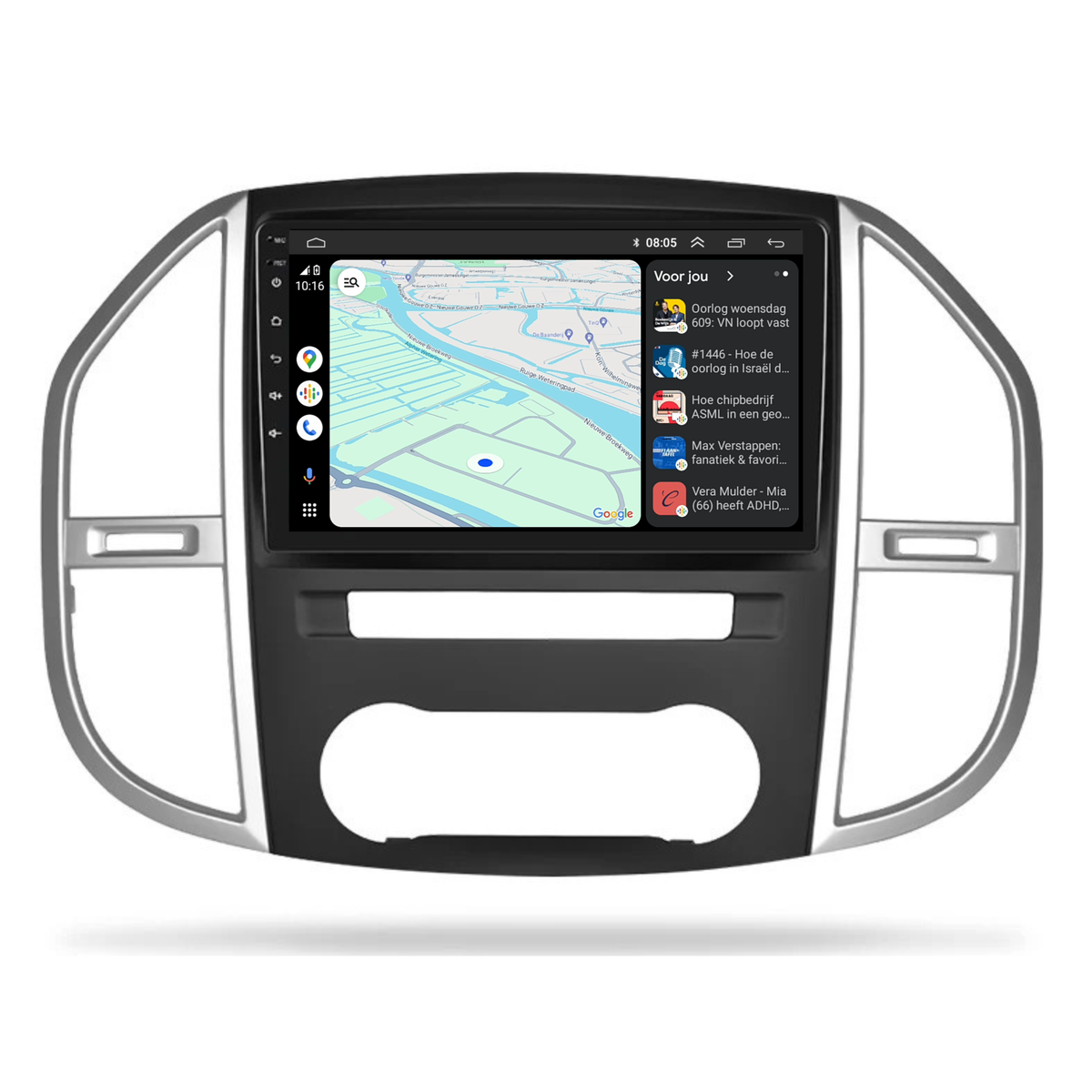 Mercedes Vito CarPlay & Android Auto autoradio | 2015 t/m 2024 | Android 15 | Davilon-3