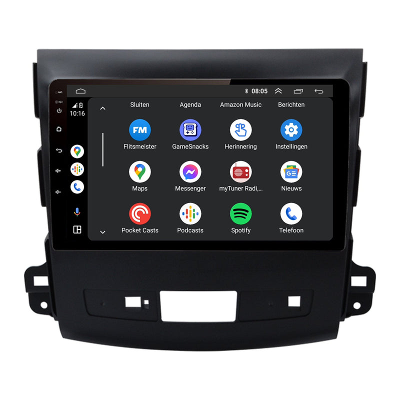 Mitsubishi Outlander Android Autoradio | 2008 t/m 2012 | CarPlay-4