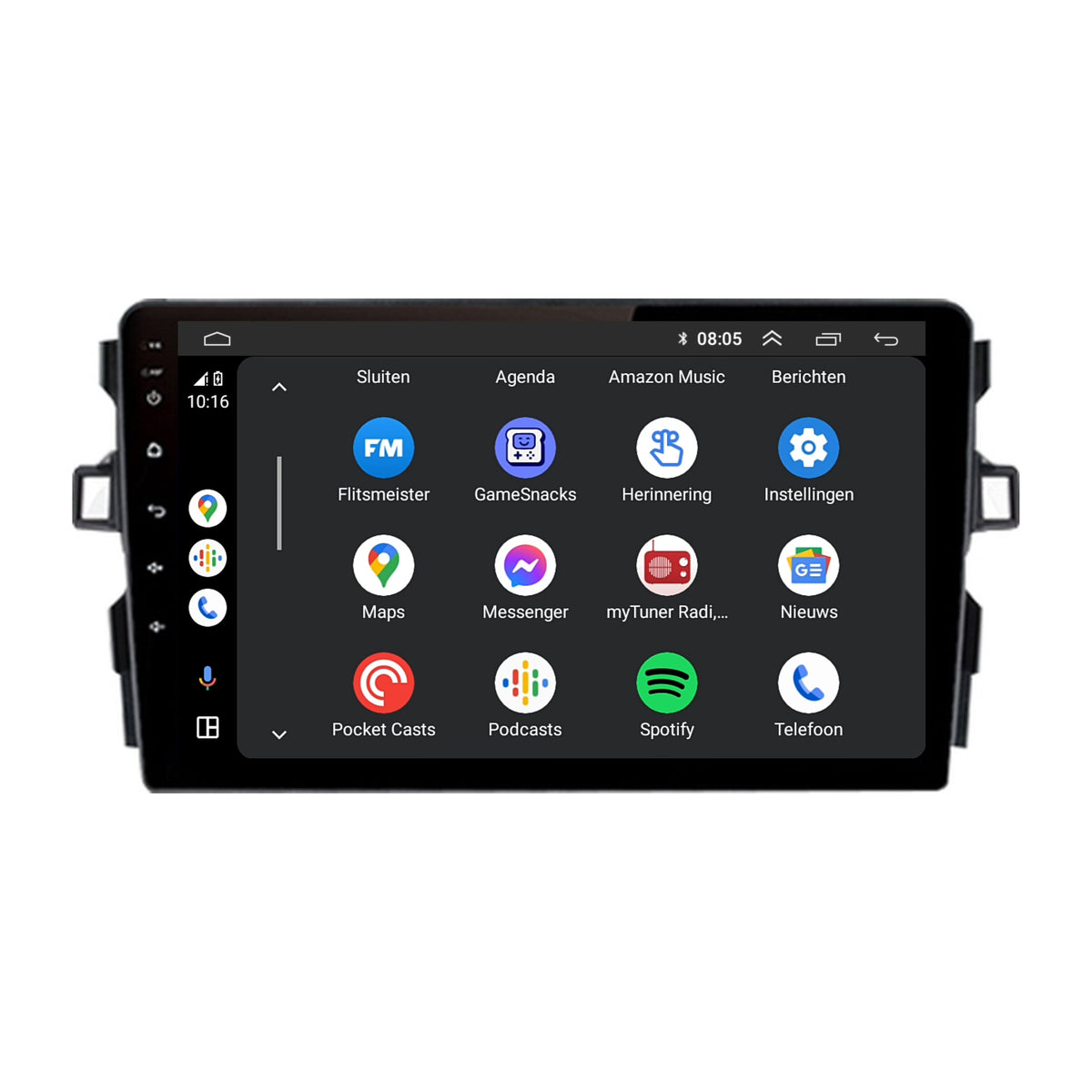 Toyota Auris | Android 13 | Autoradio | 2006 t/m 2012 | CarPlay & Android Auto-5