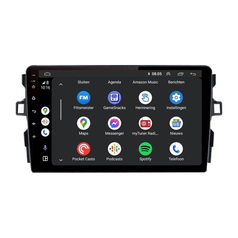 Toyota Auris | Android 13 | Autoradio | 2006 t/m 2012 | CarPlay & Android Auto-5