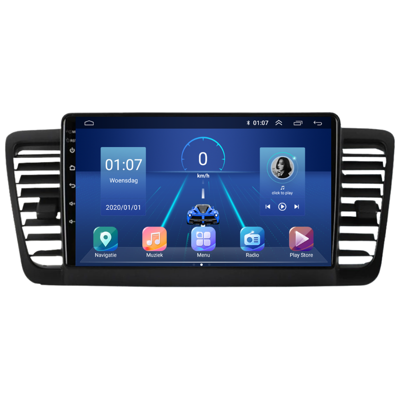 Subaru Outback | Android 13 | Autoradio | 2008 t/m 2014 | CarPlay & Android Auto-3
