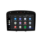 Peugeot 308 & 408 CarPlay autoradio | 2007 t/m 2013 | Denago DNG-A242 | 9 inch | Android 13 | Draadloos CarPlay & Android Auto